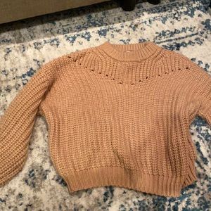 Beige Knit Sweater